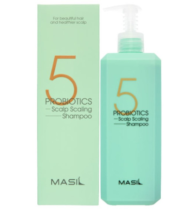 MASIL Шампунь с пробиотиками для глубокого очищения и укрепления волос 5 Probiotics Scalp Scaling Shampoo 500мл
