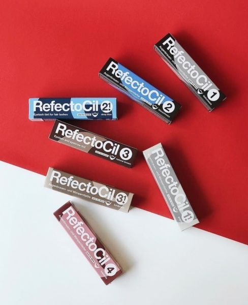 RefectoCil Крем-краска для бровей и ресниц №4 Chestnut (каштановый) 15мл