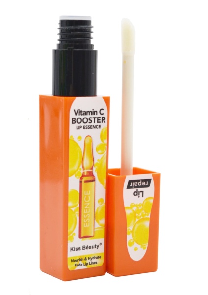 KISS Beauty Блеск-бальзам для губ с витамином C Vitamin C Booster Lip Essence 4мл