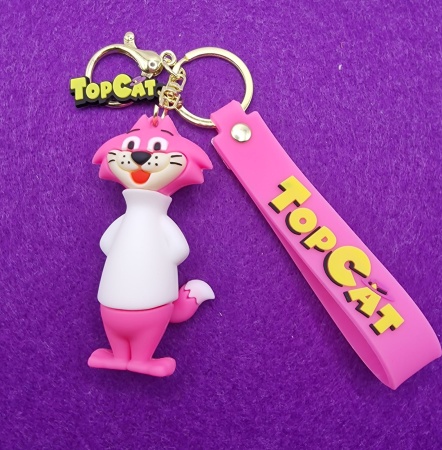 Брелок Кот розовый (Top Cat)