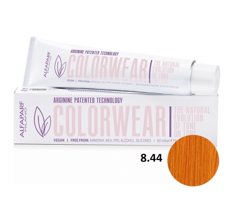 Alfaparf Milano Color Wear Краситель для волос тон-в-тон 8/44 светлый интенсивно-медный блонд 60мл