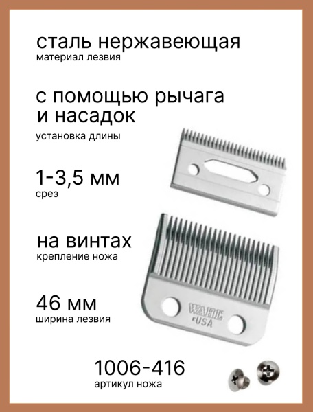 Машинка для стрижки волос Wahl Taper 2000 8464-1316/4006-0473