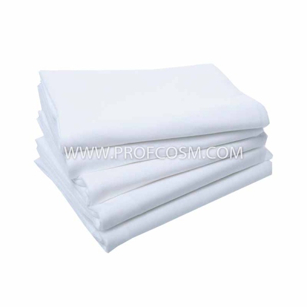Простыни одноразовые 70х200см SMS 20г/м2 белый (водоотталкивающие) 10шт сложенные