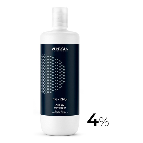 Indola Cream Developer Окислитель для красителя Indola Permanent Caring Color 4% 1000мл