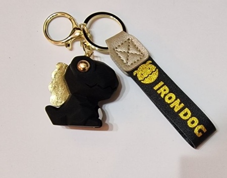 Брелок Динозавр черный (Irondog)