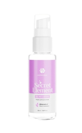 Adricoco Масло для красителя с маслом миндаля Secret Element 50мл