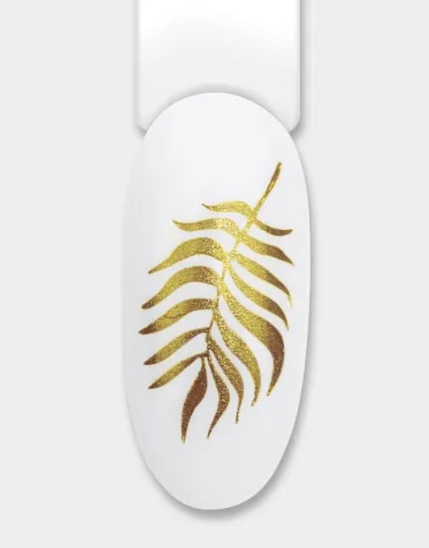 Kapous Crazy story Лак-краска для стемпинга золотой 8мл