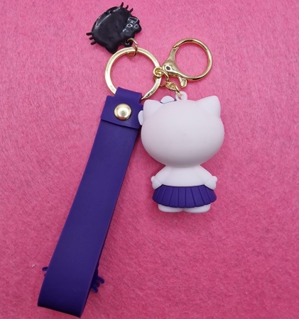 Брелок Хелло Китти синяя юбка (Hello)