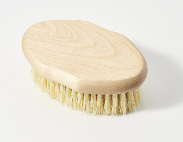 Щетка для тела массажная с натуральной щетиной 12см