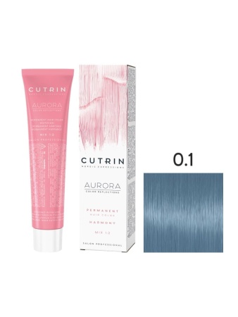 Cutrin Aurora крем-краска для волос 0/1 Чистое небо 60мл