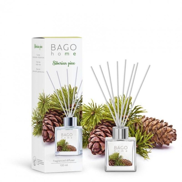 Ароматический диффузор Сибирская сосна BAGO home 50мл