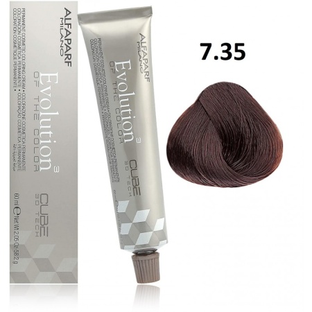 Alfaparf Milano Evolution of the Color Крем-краска для волос 7/35 средний золотисто-махагоновый блонд 60мл