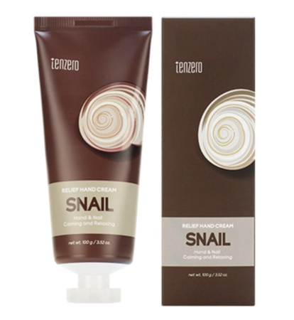 Tenzero Крем для рук увлажняющий с улиткой Relief Hand Cream Snail 100мл