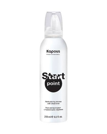 Kaous Professional Мусс-реструктурант с пшеничными отрубями Start Point 250мл