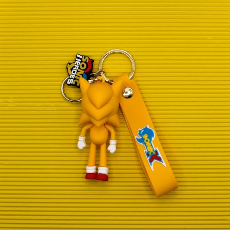 Брелок Соник желтый (Sonic Heroes)