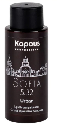 Kapous Professional Полуперманентный жидкий краситель для волос 5.32 София URBAN 60мл