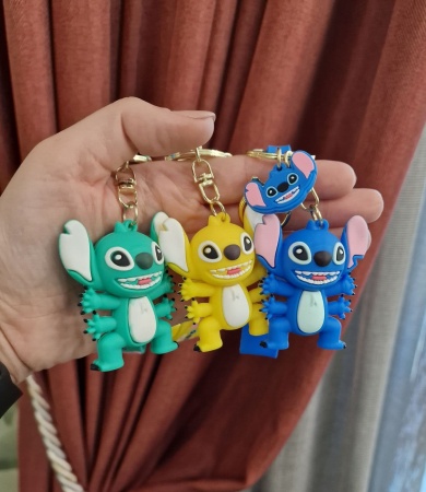 Y&M Брелок Стич, желтый (Lilo&Stitch)