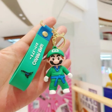 Y&M Брелок Супер Марио/ Марио зеленое кимоно 2 (Mario)