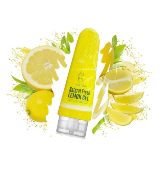 Wokali Крем для рук с экстрактом лимона Natural Fresh Lemon Gel 100гр