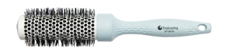 Термобрашинг  Hairway ECO,керамика D-34мм голубой