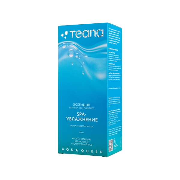 Teana Эссенция для лица, шеи и декольте AQ4 SPA-увлажнение 100мл