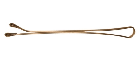 Невидимки Dewal прямые 60 мм (24 шт) коричневые