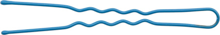 Шпильки Dewal Beauty волна 60 мм (24 шт) синие