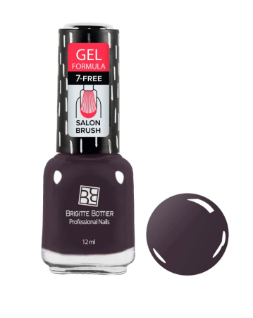 Brigitte Bottier Лак для ногтей Gel Formula №17 (шоколадно-розовый) 12мл