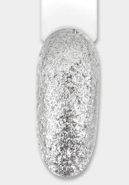 Kapous Glam Gel Гель-краска для дизайна ногтей (серебро) 5мл