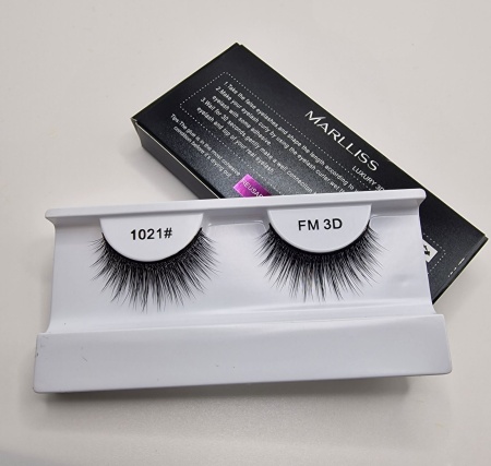 Y&M Ресницы накладные 3D Стерео эффект Marlliss Natural&Soft №1021