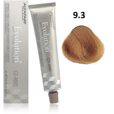 Alfaparf Milano Evolution of the Color Крем-краска для волос 9/3 очень светлый золотистый блонд 60мл