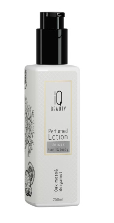 IQ Beauty Лосьон парфюмированный для рук и тела Дубовый мох и Бергамот 250мл