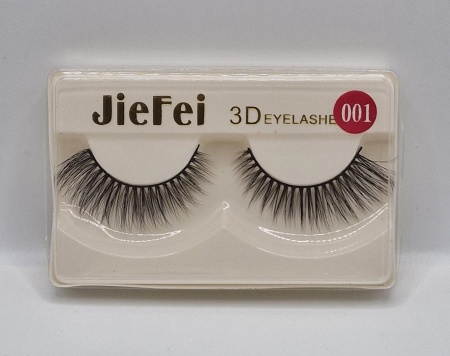Y&M Ресницы накладные 3D Натуральный эффект JieFei №001