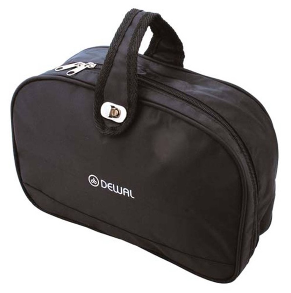 Сумка-нессесер для парикмахерских инструментов DEWAL,черная 32х21х9см