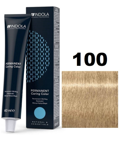 Indola Permanent Caring Color Крем-краска для волос 100 осветляющий крем чистый 60мл