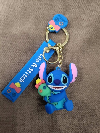 Брелок Стич с игрушкой (Lili & Stitch)