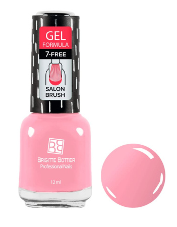 Brigitte Bottier Лак для ногтей Gel Formula ББ №67 (средне-розовый) 12мл