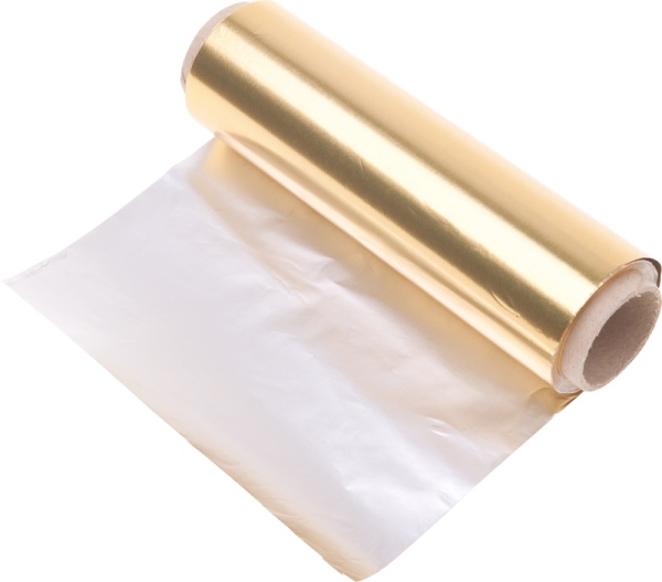 DEWAL Фольга парикмахерская золотая 25 м,.16 мкм