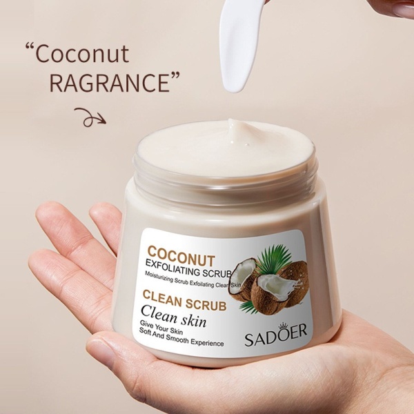 Sadoer Скраб для тела Кокос Exfoliating Scrub 250мл