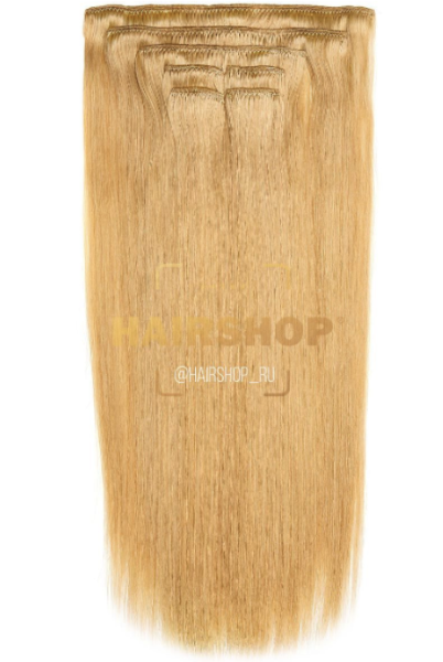 Волосы-клипсы натуральные №10.33 (120) 60см В Hairshop