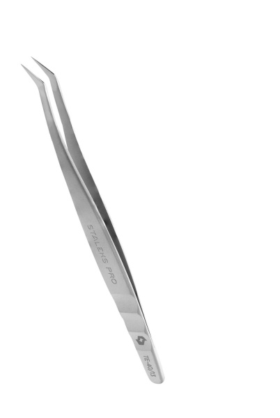 Staleks Пинцет для ресниц изгиб L EXPERT 40 TYPE 13