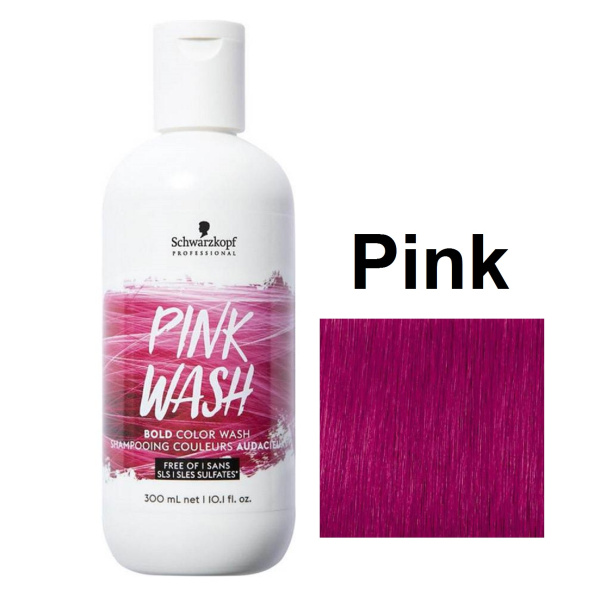 Schwarzkopf Color Wash для волос бессульфатный Pink (Розовый) 300мл
