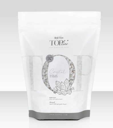 Italwax Воск-гранулы горячий, пленочный для депиляции Top Line Crystal (Кристалл) 750гр