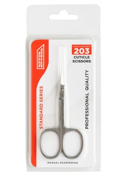 Nippon Nippers "Standard" Ножницы кутикульные (NN_S-203) 9,4см