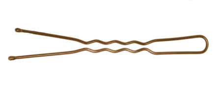 Шпильки Dewal волна 70 мм (200 гр) коричневые