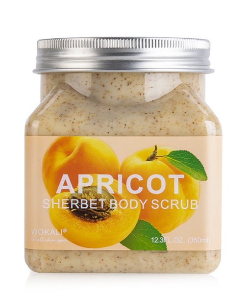 Wokali Скраб для тела Абрикос Apricot Sherbet Body Scrub 350мл