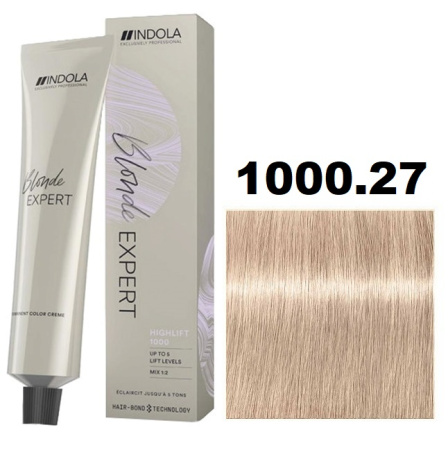 Indola Blonde Expert Крем-краска 1000/27 специальный блондин перламуртовый фиолетовый 60мл