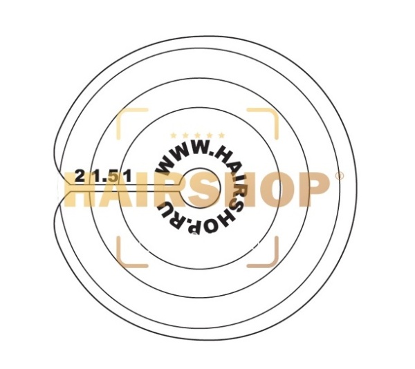 Диск для наращивания волос Hairshop, пластик