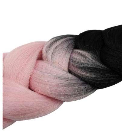 Hairshop Канекалон ШАДЭ № 1/К 1 (черный/розовый)