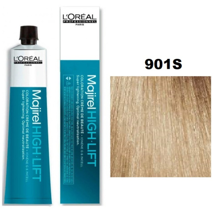 L'Oreal Professionnel Majirel Крем-краска 901S очень яркий блондин светло-пепельный 50мл